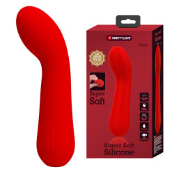 Pretty Love Stimulateur Prostatique Vibrant Faun 14 x 3.4cm Rouge